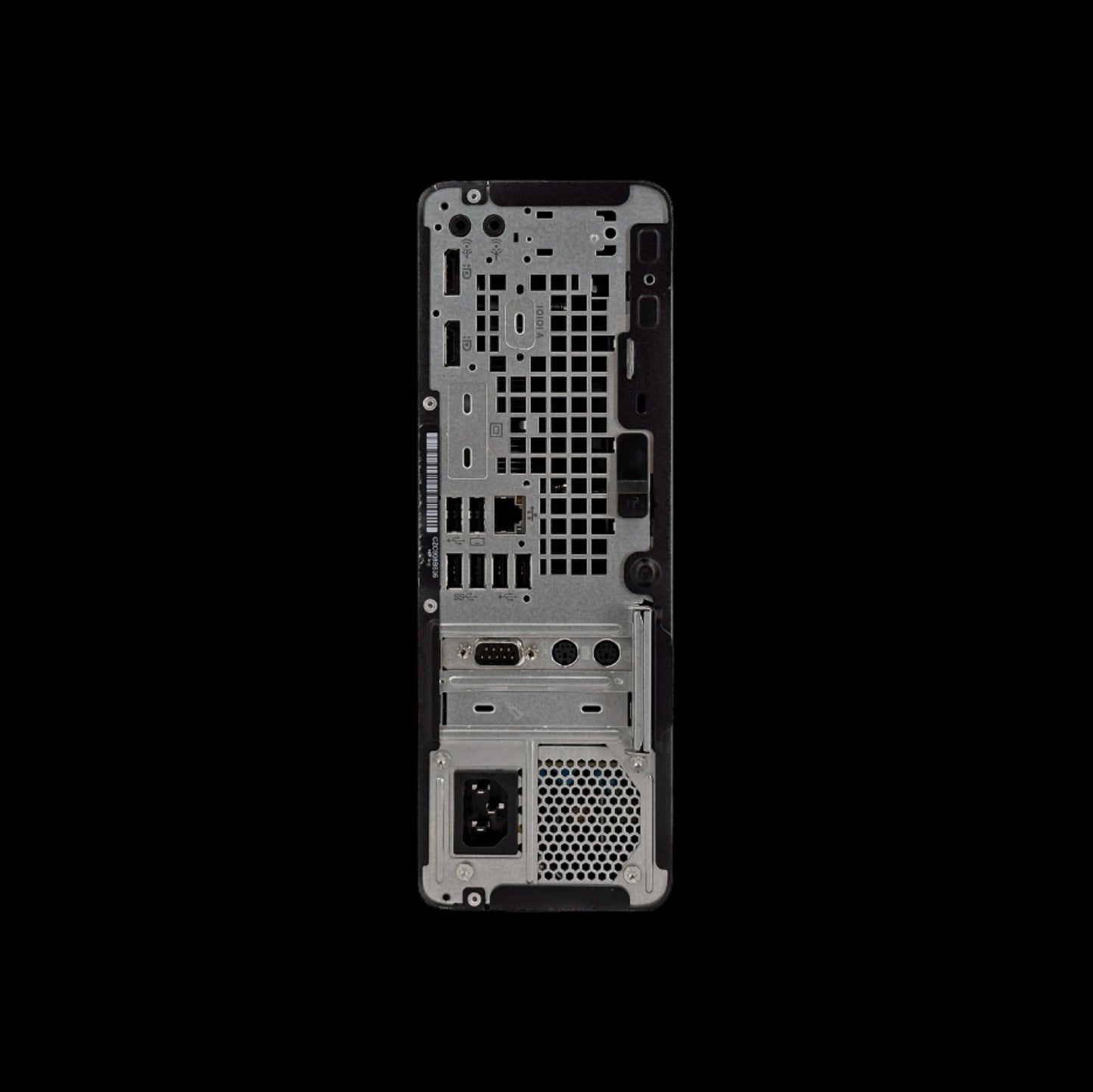 HP ProDesk 600 G5 SFF pöytätietokone takaa