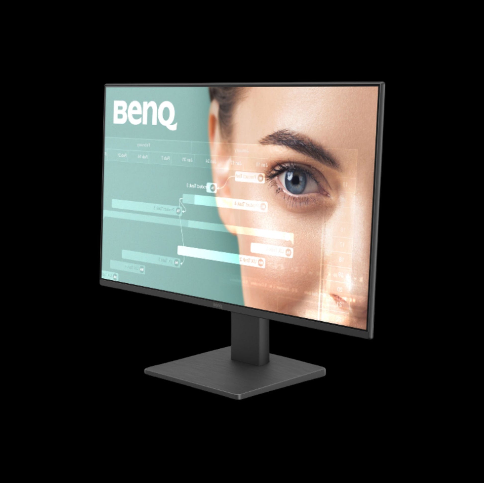 BenQ QW2491 uusi näyttö edestä oikealta