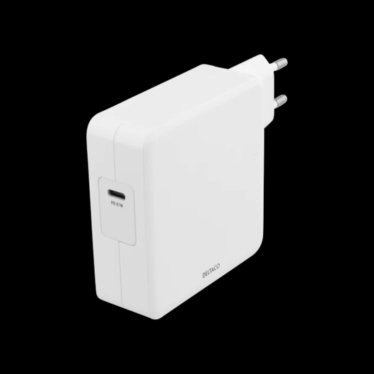 Deltaco 87W PD USB-C seinälaturi