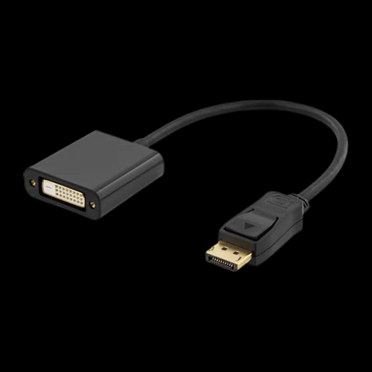 Deltaco DIsplayport to DVI-D adapteri