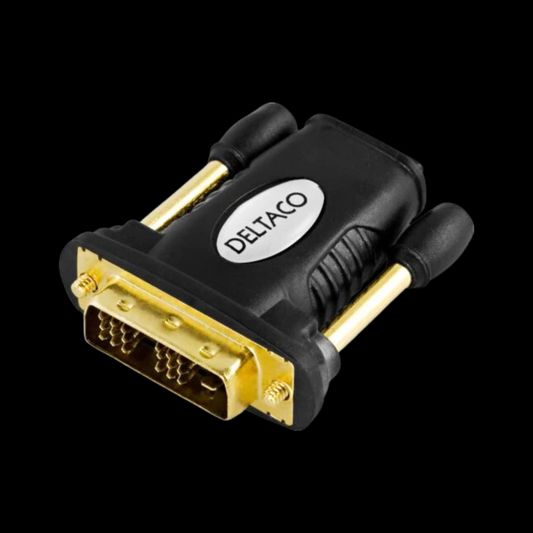 Deltaco DVI to HDMI adapteri