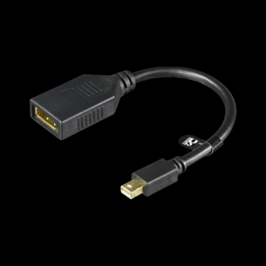 Deltaco Mini Displayport to Displayport adapteri