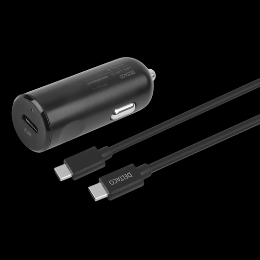 Deltaco USB-C Autolaturi ja johto
