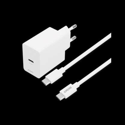 Deltaco USB-C PD seinälaturi ja kaapeli USBC-AC146