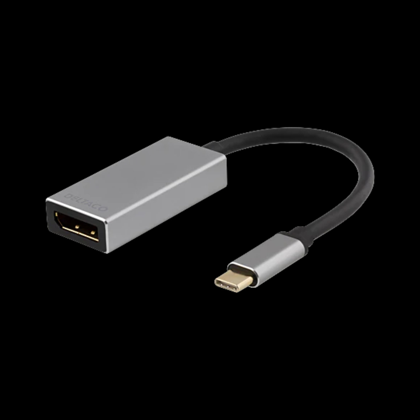 Deltaco USB-C to Displayport adapteri
