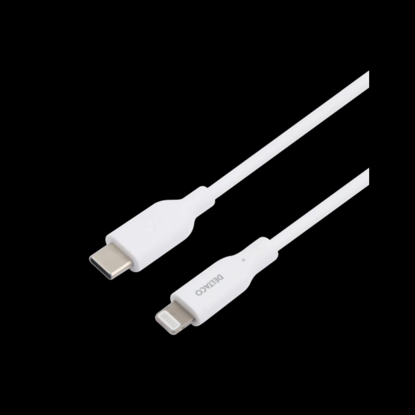 Deltaco USB-C to Lightning kaapeli 1m
