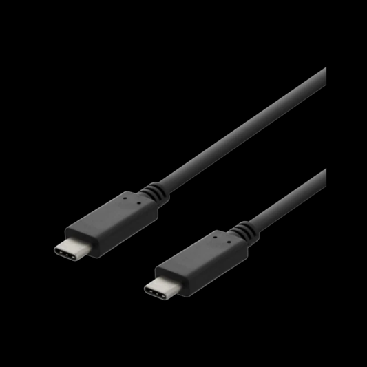 Deltaco USB-C to USB-C kaapeli 1m