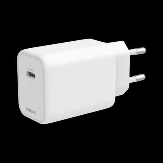 Deltaco USB-C Seinälaturi 67W