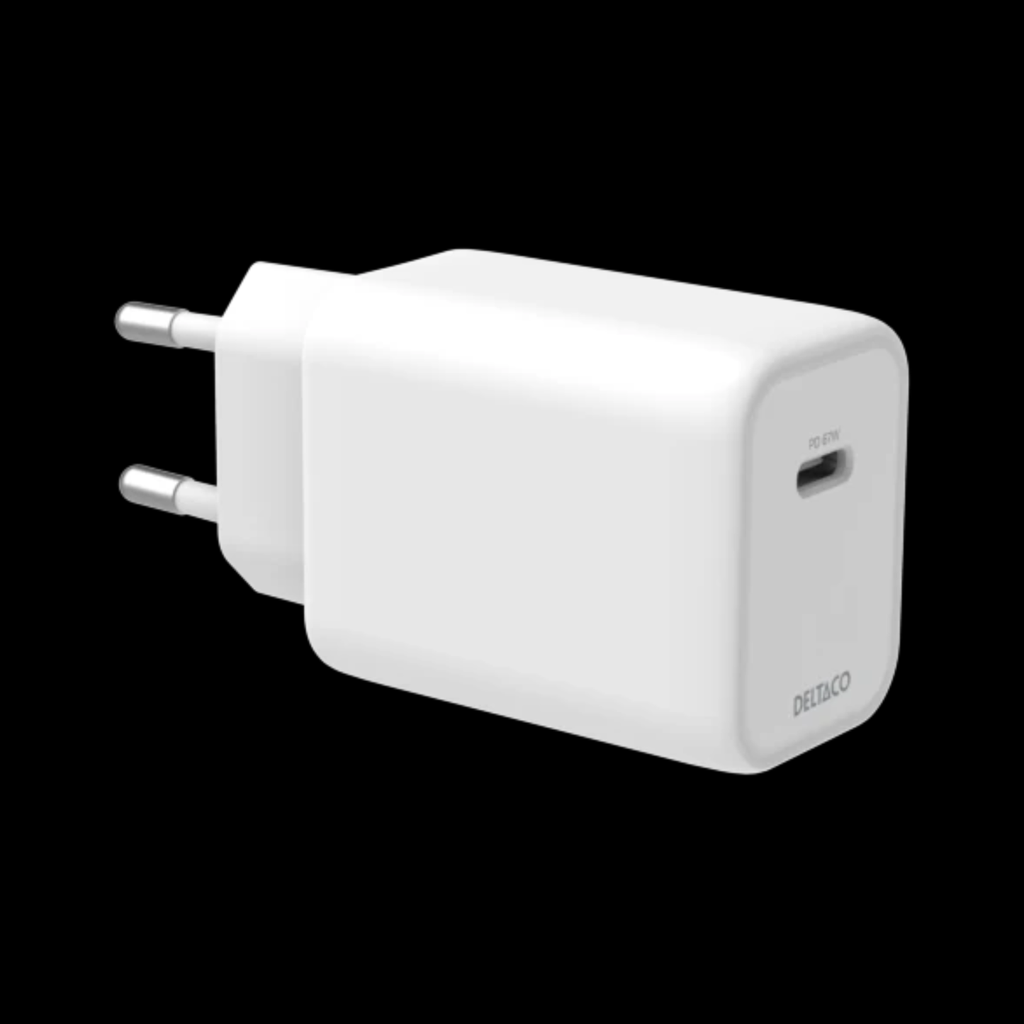 Deltaco USB-C Seinälaturi 67W