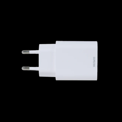 Deltaco USB-A Seinälaturi 18W