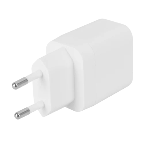 Deltaco USB-A ja USB-C Seinälaturi