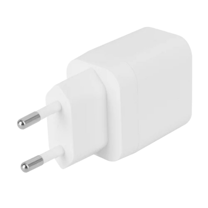 Deltaco USB-A ja USB-C Seinälaturi