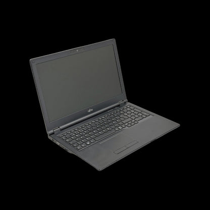 Fujitsu Lifebook E5510 käytetty kannettava tietokone vasemmalta