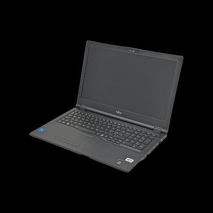 Fujitsu Lifebook E5511 käytetty kannettava tietokone oikealta