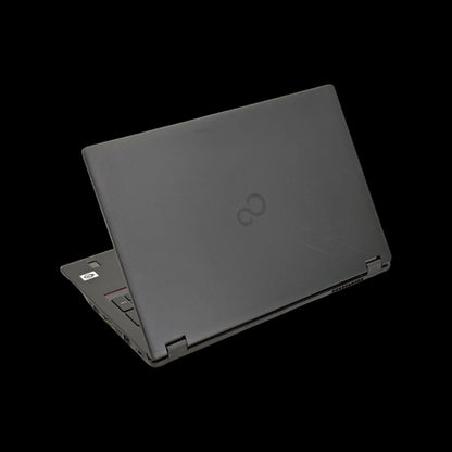 Fujitsu Lifebook E5511 käytetty kannettava tietokone takaa