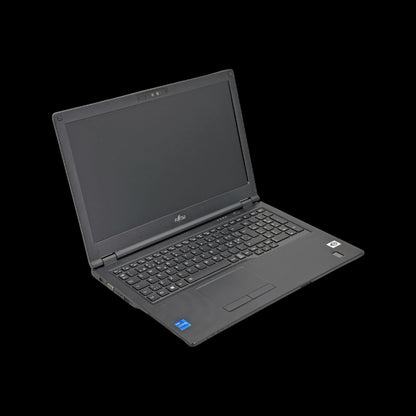 Fujitsu Lifebook E5511 käytetty kannettava tietokone vasemmalta