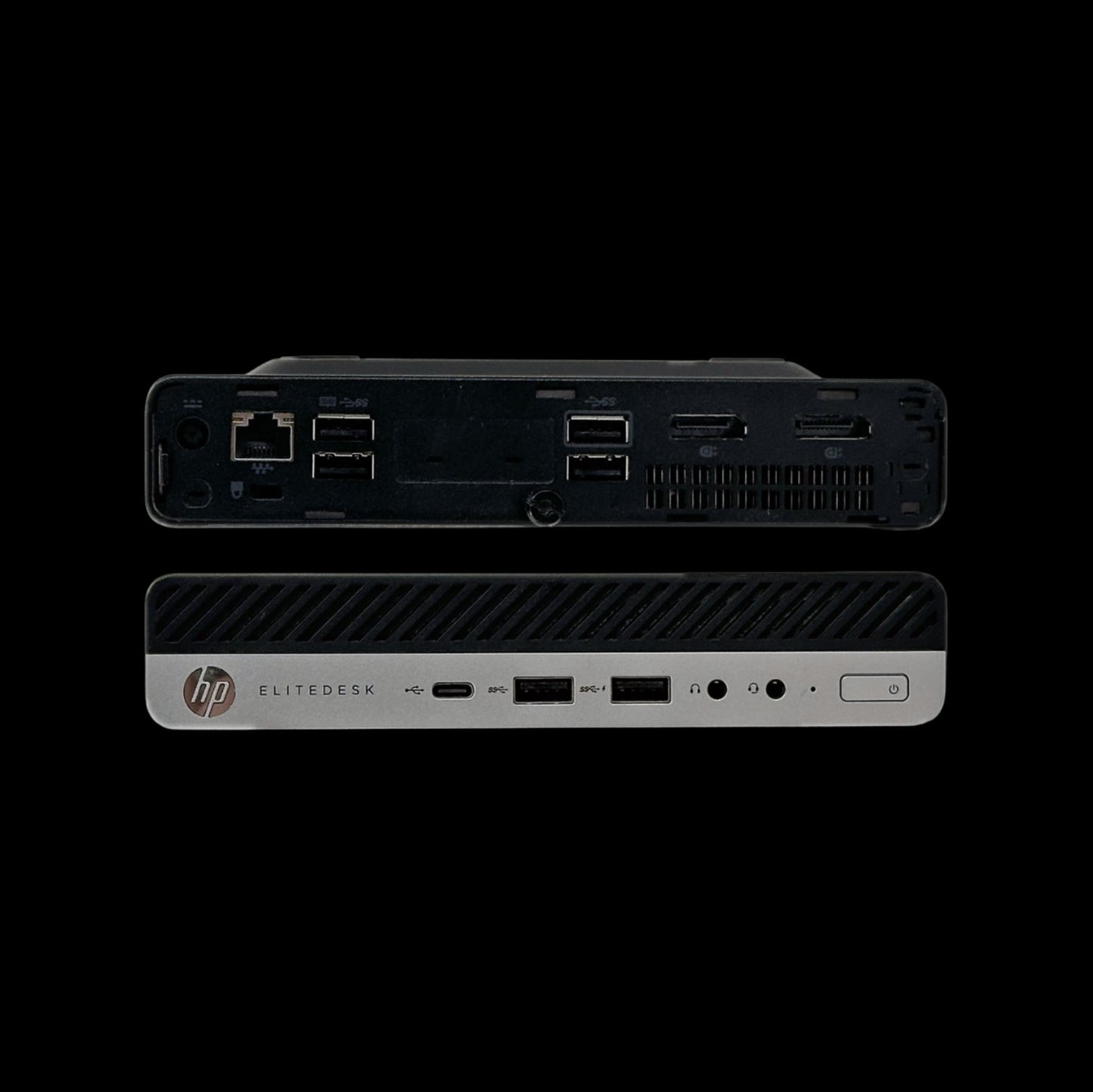 HP EliteDesk 705 G4 mini pöytätietokone liitännät
