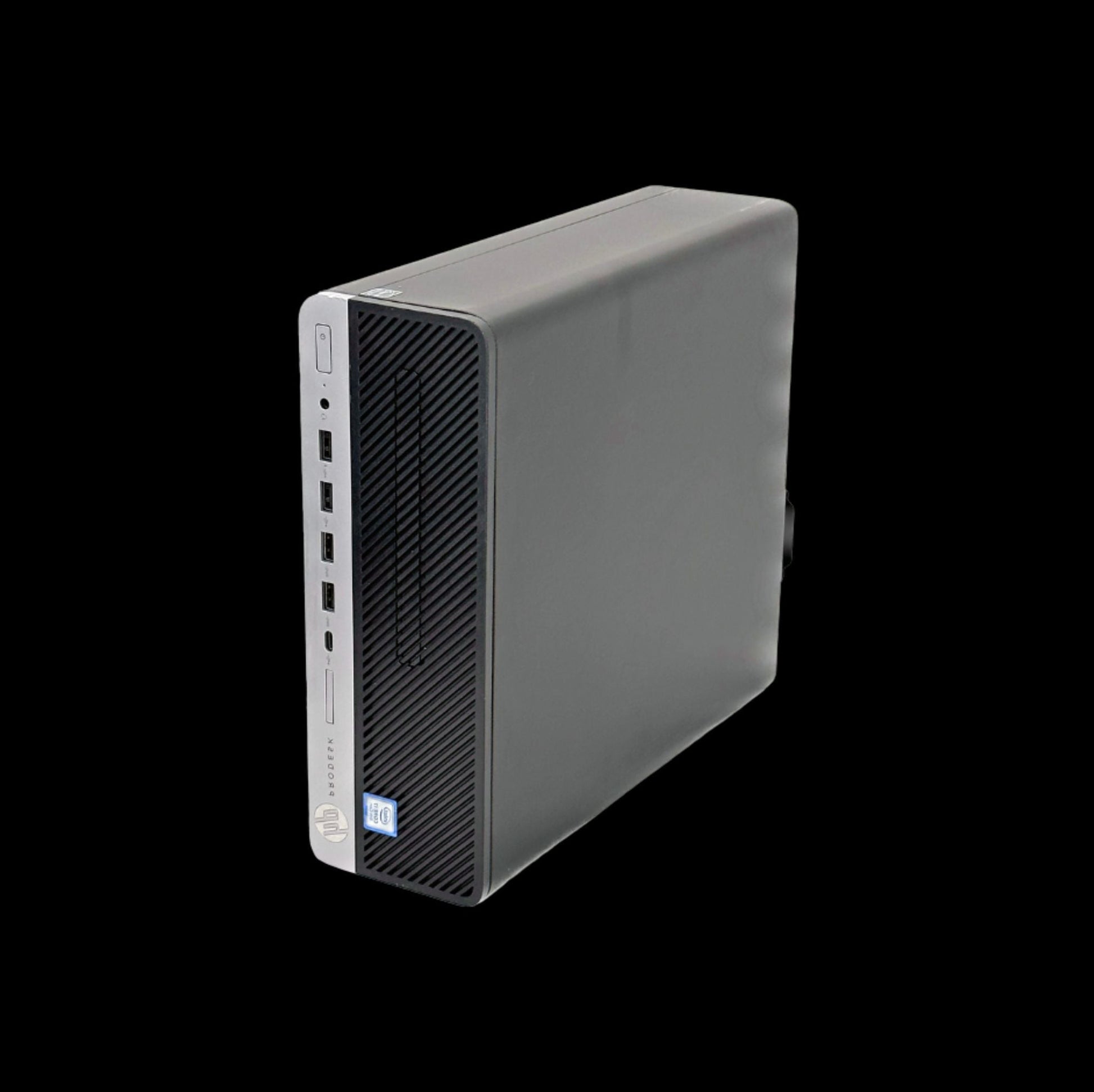HP ProDesk 600 G5 SFF pöytätietokone oikealta