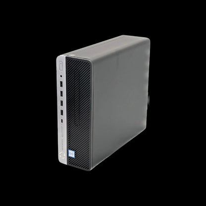 HP ProDesk 600 G5 SFF pöytätietokone oikealta