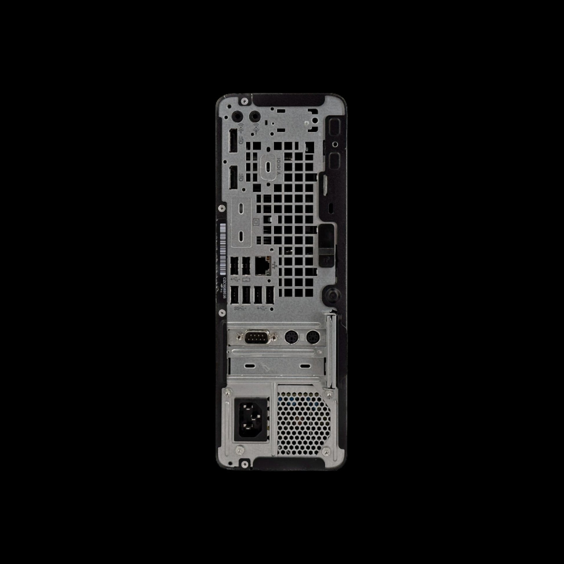 HP ProDesk 600 G5 SFF pöytätietokone takaa