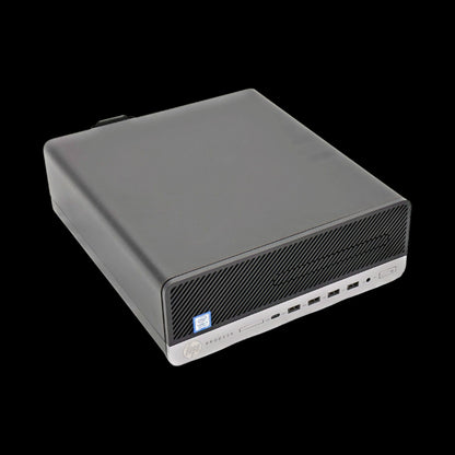 HP ProDesk 600 G5 SFF pöytätietokone yläviistosta