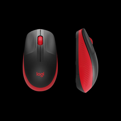 Logitech M190 Langaton hiiri, punainen
